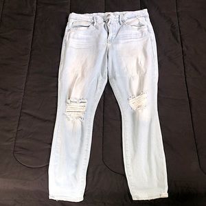 Women’s Good American Distressed Jeans